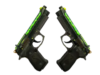 Dual Berettas | Cobra Strike (Minimal Wear)