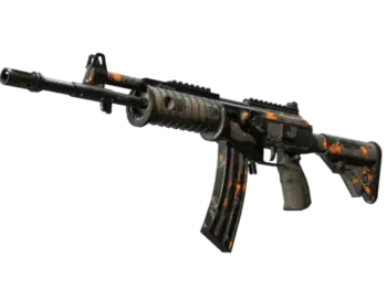 Galil AR | Orange DDPAT (Battle-Scarred)