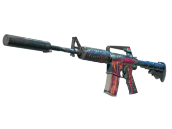 M4A1-S | Hyper Beast (Battle-Scarred)