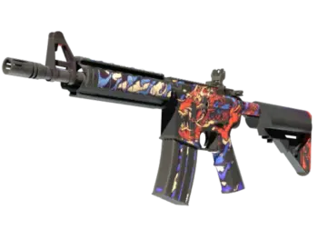 M4A4 | 龍王 (Dragon King) (Battle-Scarred)