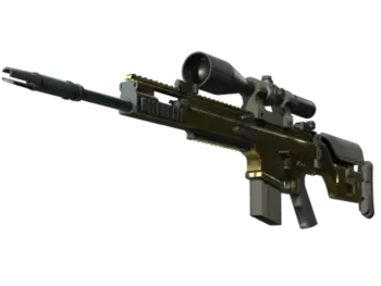SCAR-20 | Brass (Battle-Scarred)