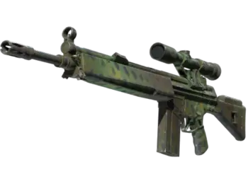 Souvenir G3SG1 | Jungle Dashed (Well-Worn)