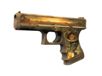 Souvenir Glock-18 | Ramese's Reach (Well-Worn)