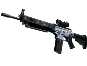 Souvenir SG 553 | Damascus Steel (Minimal Wear)