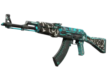 StatTrak™ AK-47 | Frontside Misty (Battle-Scarred)