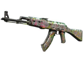 StatTrak™ AK-47 | Head Shot (Well-Worn)