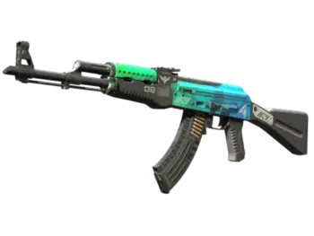 StatTrak™ AK-47 | Ice Coaled (Well-Worn)