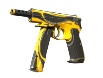 StatTrak™ CZ75-Auto | Yellow Jacket (Well-Worn)
