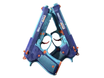 StatTrak™ Dual Berettas | Hydro Strike (Factory New)
