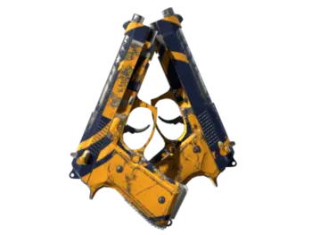 StatTrak™ Dual Berettas | Marina (Well-Worn)