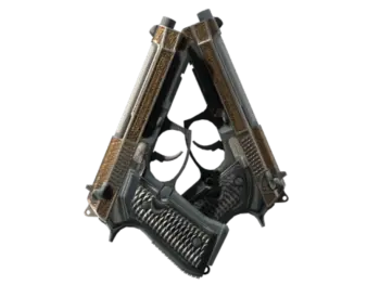 StatTrak™ Dual Berettas | Tread (Factory New)