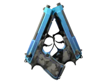 StatTrak™ Dual Berettas | Urban Shock (Factory New)