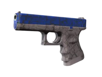 StatTrak™ Glock-18 | Blue Fissure (Minimal Wear)