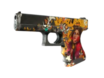 StatTrak™ Glock-18 | Bullet Queen (Battle-Scarred)