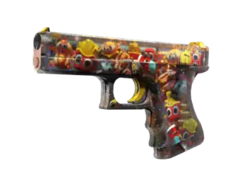 StatTrak™ Glock-18 | Snack Attack (Battle-Scarred)