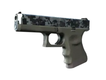 StatTrak™ Glock-18 | Steel Disruption (Minimal Wear)