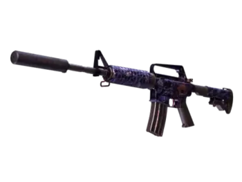 StatTrak™ M4A1-S | Black Lotus (Battle-Scarred)