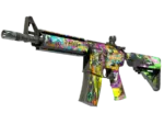 StatTrak™ M4A4 | In Living Color (Battle-Scarred)