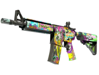 StatTrak™ M4A4 | In Living Color (Field-Tested)