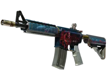 StatTrak™ M4A4 | Spider Lily (Well-Worn)