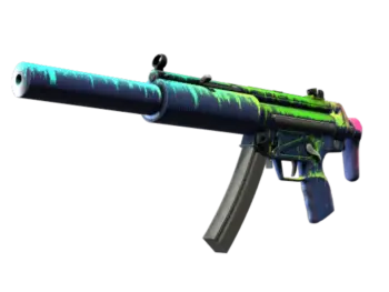 StatTrak™ MP5-SD | Phosphor (Minimal Wear)