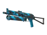 StatTrak™ PP-Bizon | Blue Streak (Minimal Wear)