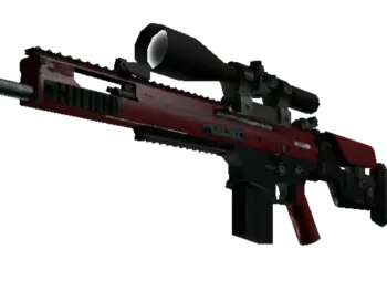 StatTrak™ SCAR-20 | Crimson Web (Minimal Wear)