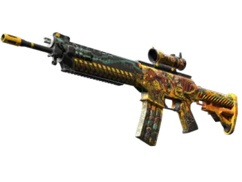 StatTrak™ SG 553 | Colony IV (Minimal Wear)