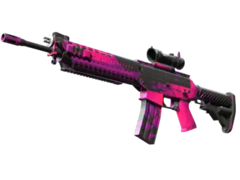 StatTrak™ SG 553 | Pulse (Minimal Wear)