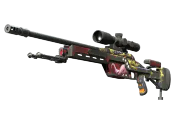 StatTrak™ SSG 08 | Bloodshot (Battle-Scarred)