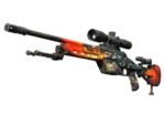 StatTrak™ SSG 08 | Dragonfire (Factory New)