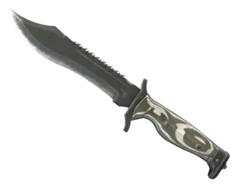 ★ Bowie Knife | Black Laminate (Well-Worn)