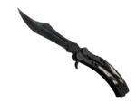 ★ Butterfly Knife | Black Laminate (Well-Worn)