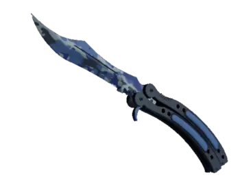 ★ Butterfly Knife | Bright Water (Minimal Wear)