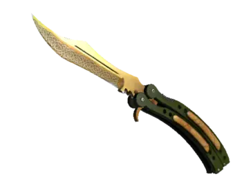 ★ Butterfly Knife | Lore (Well-Worn)