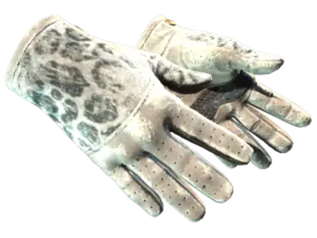 ★ Driver Gloves | Snow Leopard (Battle-Scarred)