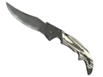 ★ Falchion Knife | Black Laminate (Field-Tested)