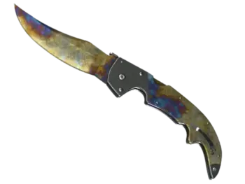 ★ Falchion Knife | Case Hardened (Battle-Scarred)