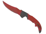 ★ Falchion Knife | Crimson Web (Minimal Wear)