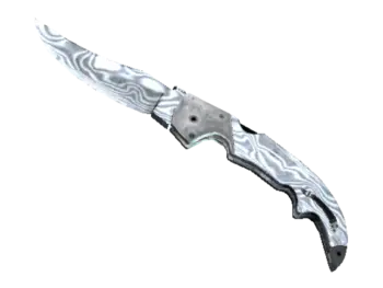 ★ Falchion Knife | Damascus Steel (Well-Worn)