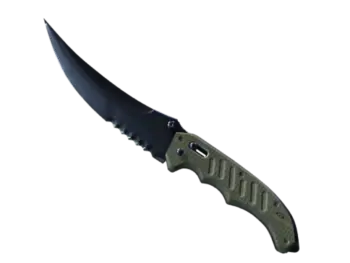 ★ Flip Knife | Blue Steel (Battle-Scarred)