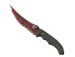 ★ Flip Knife | Crimson Web (Battle-Scarred)