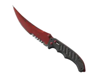 ★ Flip Knife | Crimson Web (Field-Tested)