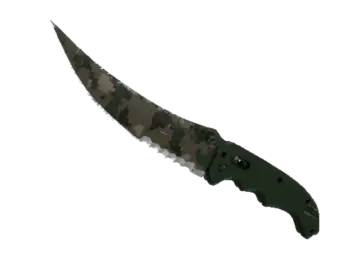 ★ Flip Knife | Forest DDPAT (Well-Worn)