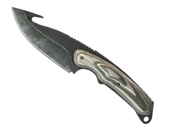 ★ Gut Knife | Black Laminate (Well-Worn)