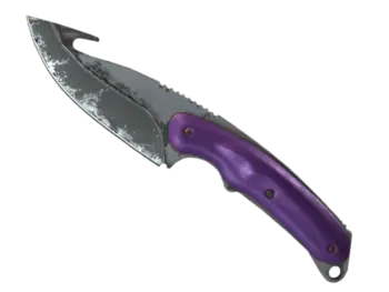 ★ Gut Knife | Ultraviolet (Battle-Scarred)