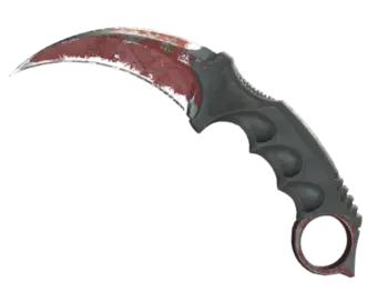 ★ Karambit | Crimson Web (Battle-Scarred)