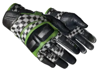 ★ Moto Gloves | Finish Line (Well-Worn)