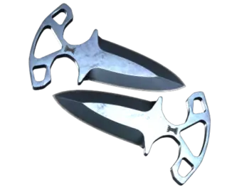 ★ Shadow Daggers | Blue Steel (Well-Worn)