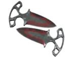 ★ Shadow Daggers | Crimson Web (Battle-Scarred)